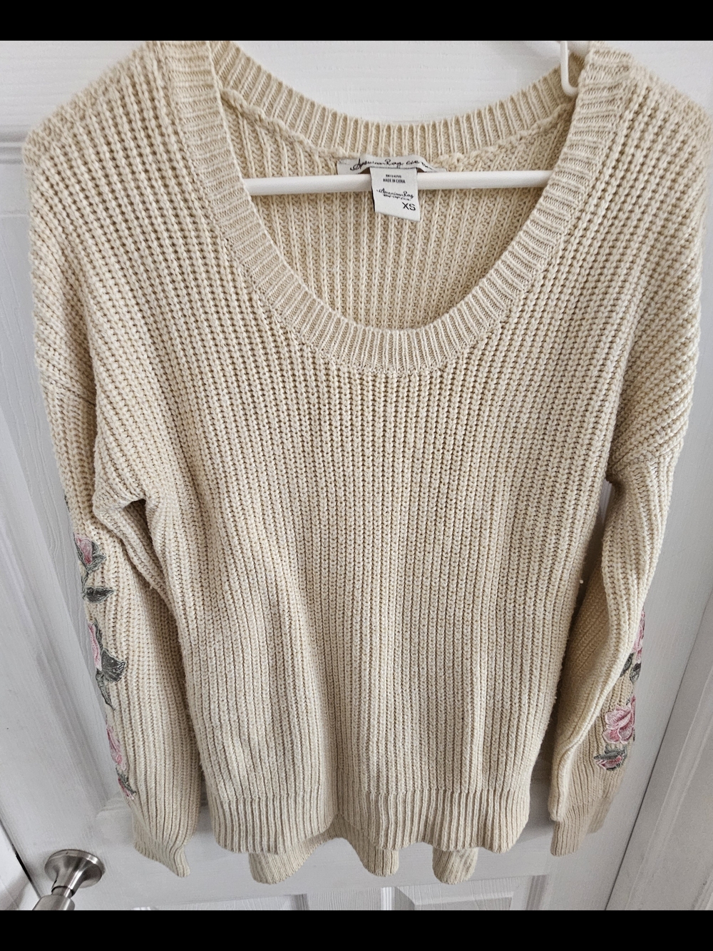 American Rag Ribbed Knit Sweater